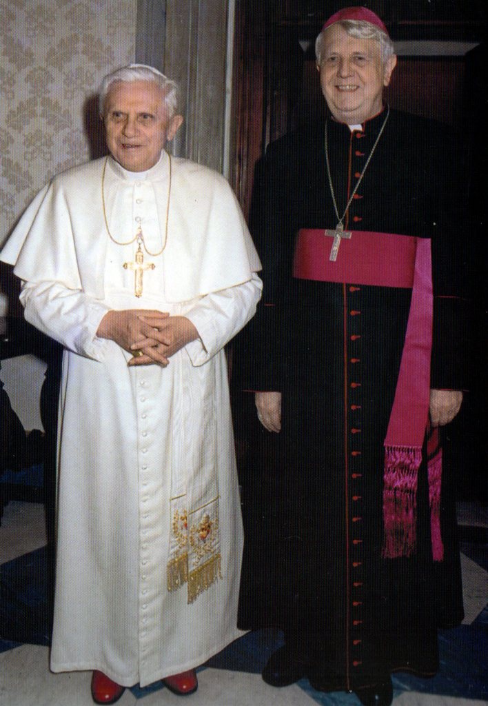 Arcybiskup Prof. dr hab. Stanisław Wielgus i Ojciec Święty Benedykt XVI