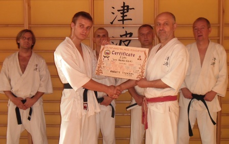 Sensei Jacek Błasiński 2 dan Puławy