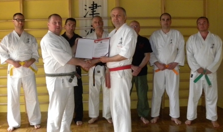 sensei Krzysztof Jarząb 1 dan (Koszalin)